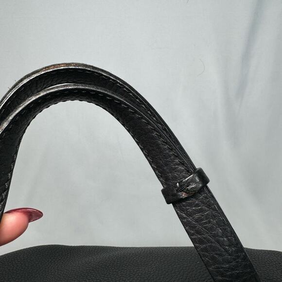 VBH Vault First Edition 153/300 Black Pebble Leather Made In Italy Handbag - Picture 7 of 15